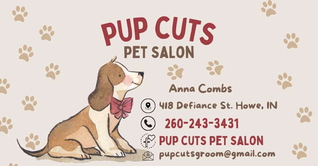 Pup Cuts Pet Salon Logo