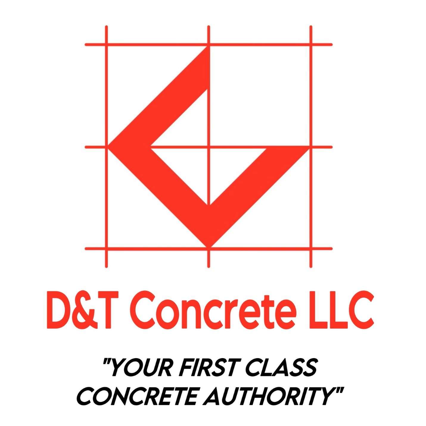 D & T Concrete LLC Logo
