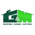 G & M Roofing Siding & Gutter Logo