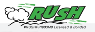 Rush Plumbing Inc. Logo