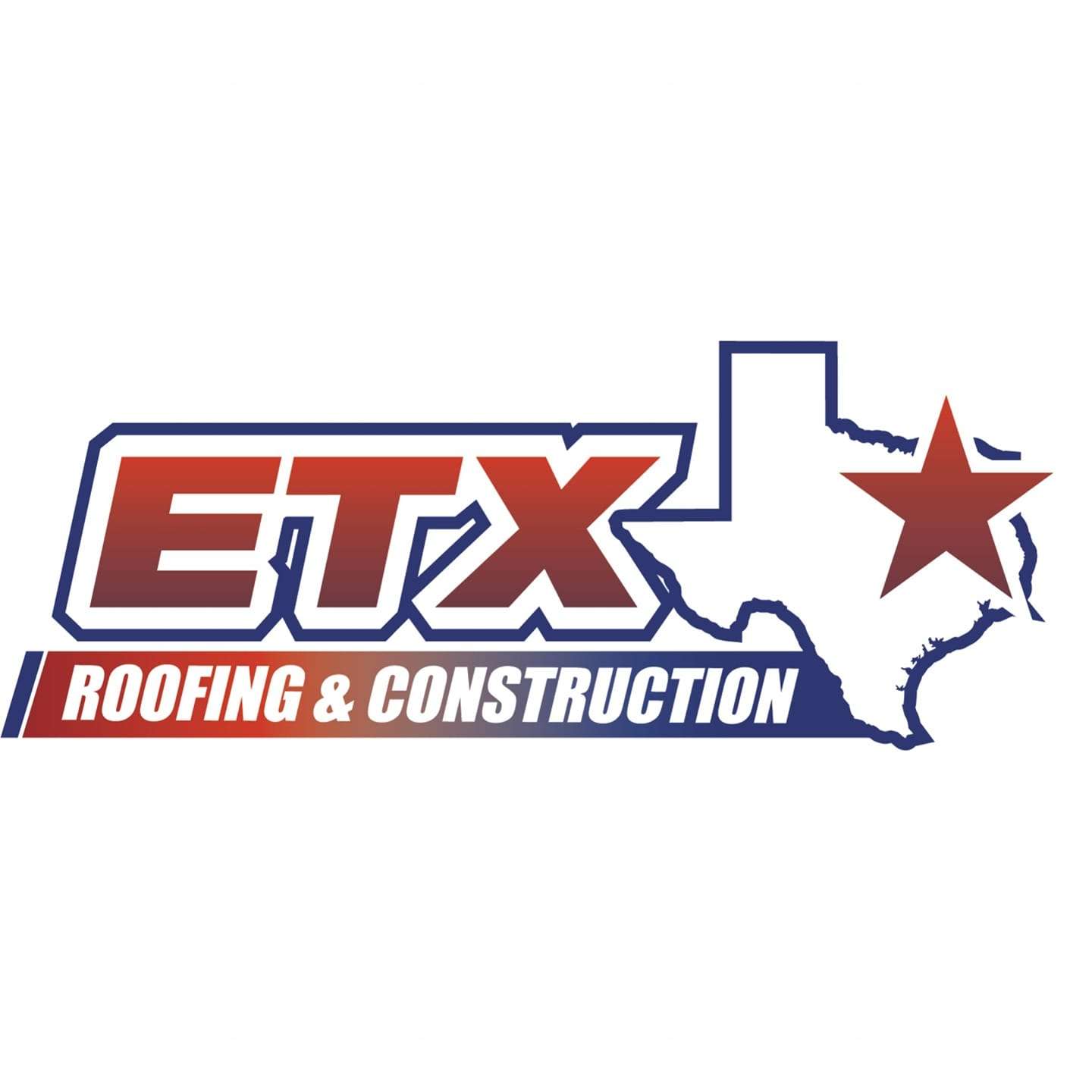 ETX Roofing and Construction Logo