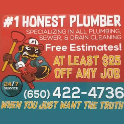 #1 Honest Plumber Logo