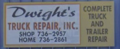 Dwights Truck Repair Logo