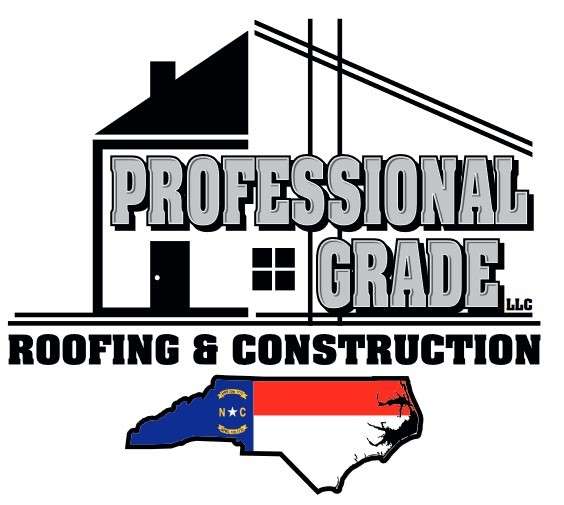 Professional Grade Roofing Logo