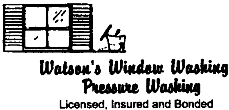 Watson's Window Washing Logo