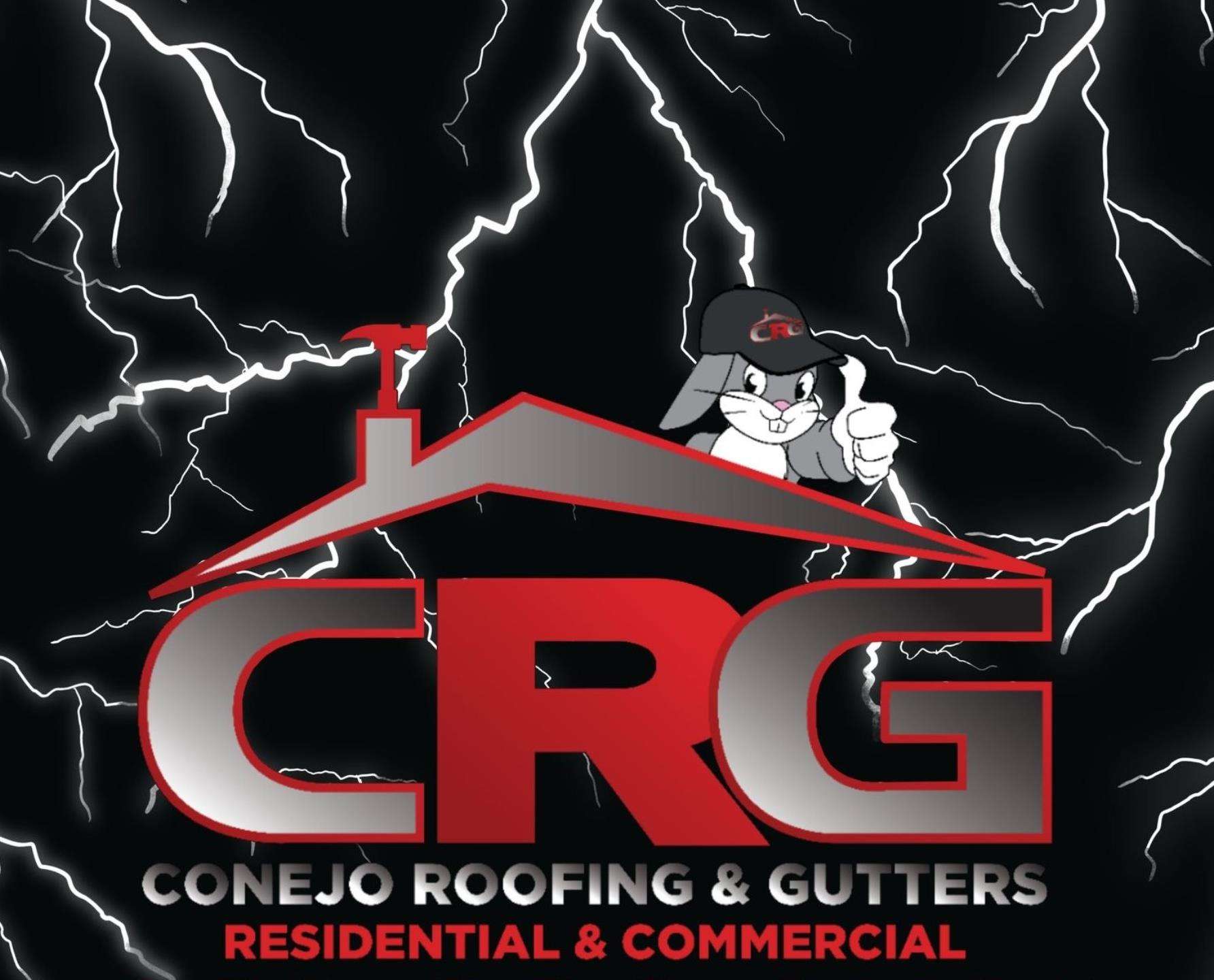 CRG dba Conejo Roofing & Gutters Logo