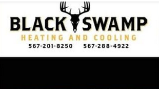 Black Swamp Heating and Cooling Logo
