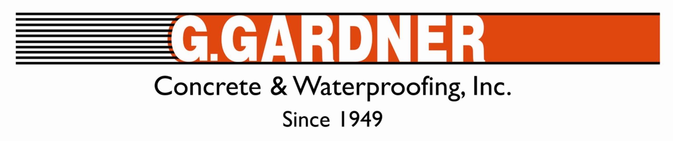 G. Gardner Concrete & Waterproofing, INC. Logo