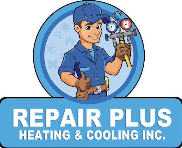 Repair Plus Heating & Cooling Logo