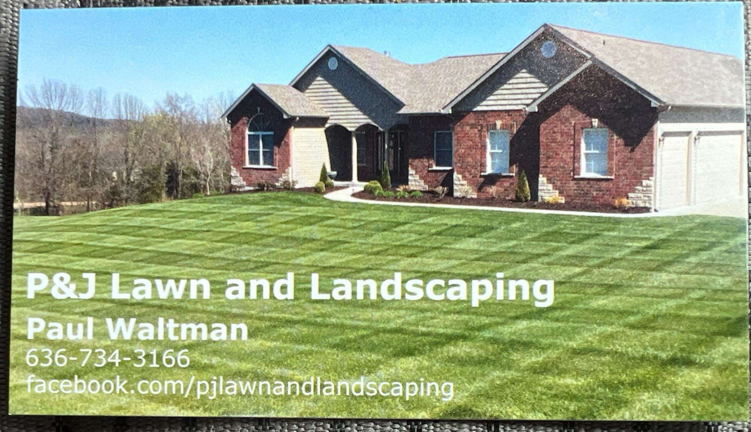 P & J Lawn and Landscaping LLC Logo