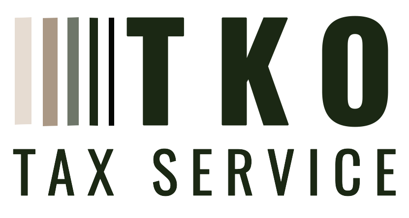 TKO Tax Service Logo