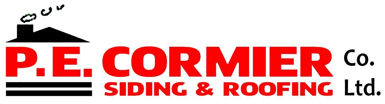 P. E. Cormier Siding & Roofing Co. Ltd. Logo