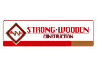 Strong Wooden Construction Logo