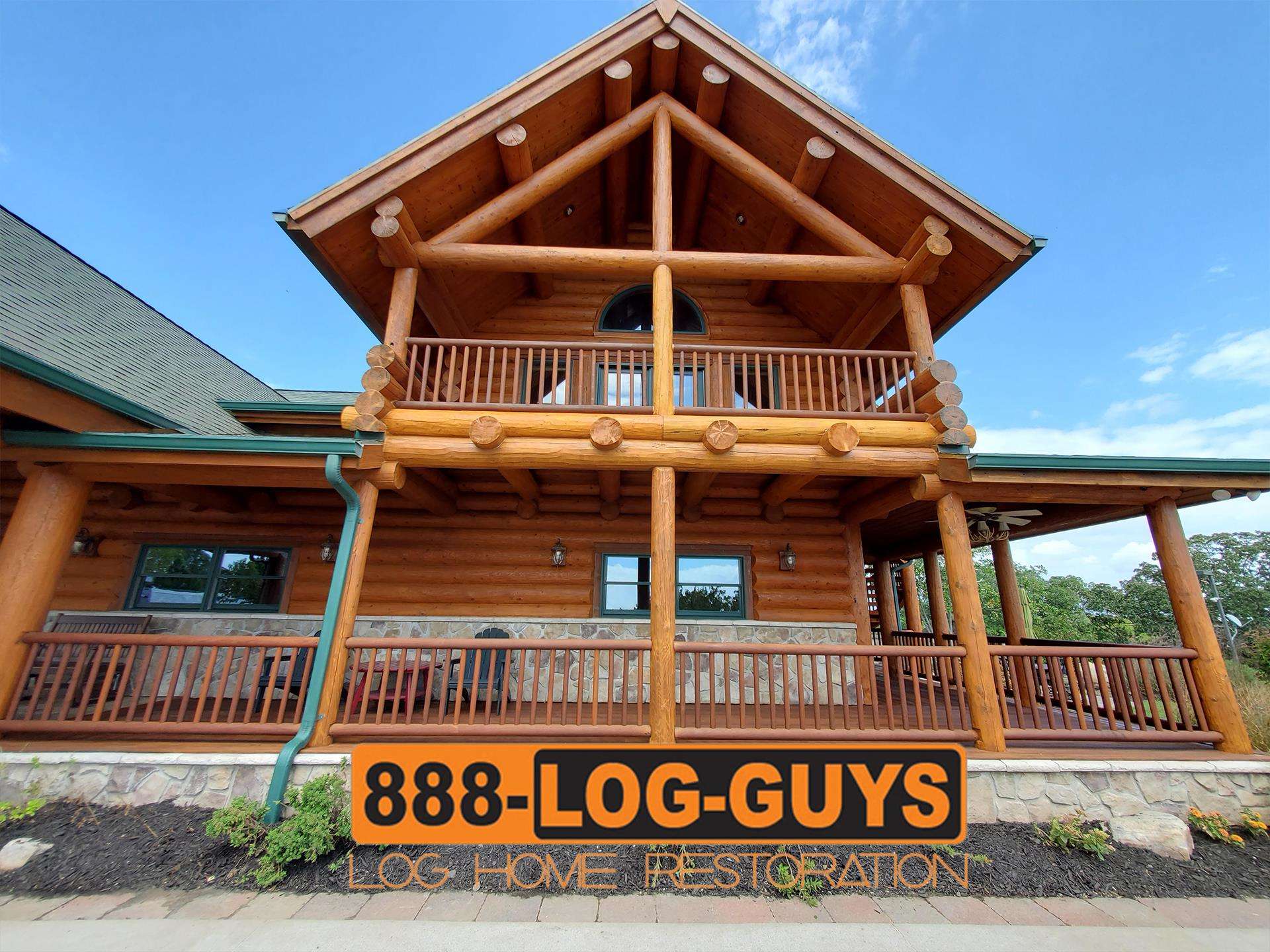 888-LOG-GUYS Logo