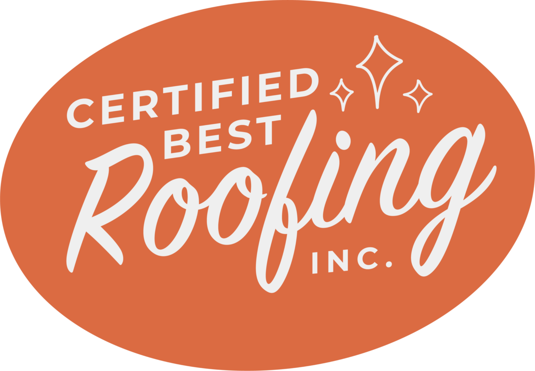 Certified Best Roofing Logo