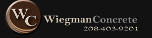 Wiegman Concrete Logo