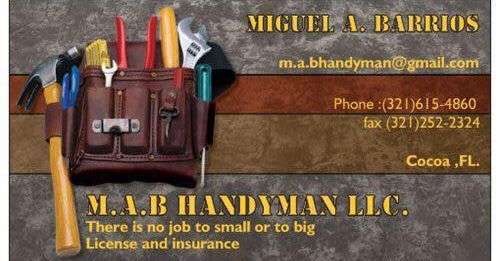 M.A.B Handyman Services L.L.C. Logo