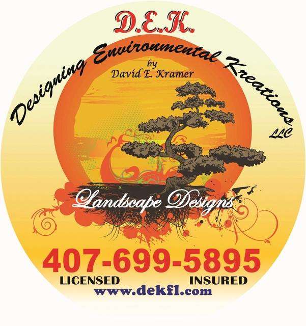 D.E.K...Designing Environmental Kreations, LLC Logo