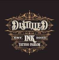 Distilled Ink Tattoo Parlor Logo