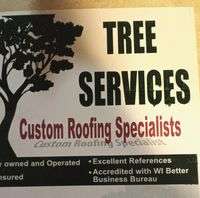 Custom Roofing & Tree Specialists Logo