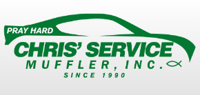 Chris Service Muffler Shop Logo