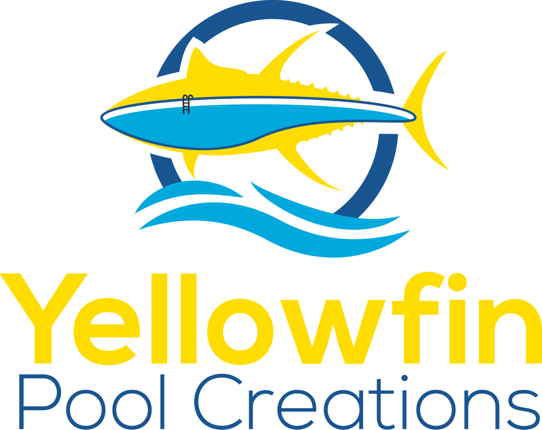 Yellowfin Pool Creations, LLC Logo