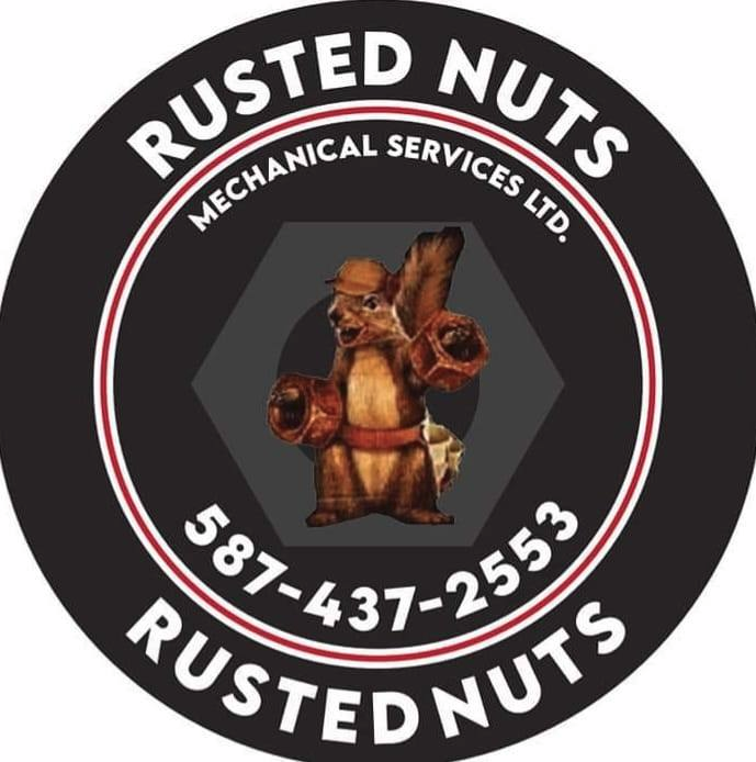 Rusted Nuts Truck & Trailer Repair Logo