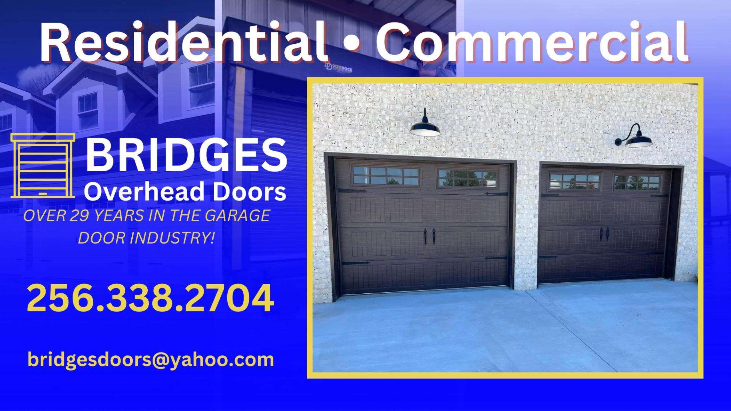 Bridges Overhead Doors, LLC Logo