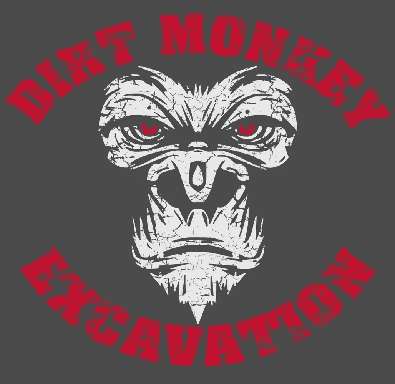 Dirt Monkey Excavation LLC Logo
