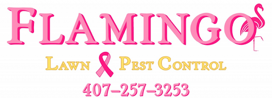 Flamingo Lawn And Pest Control Logo