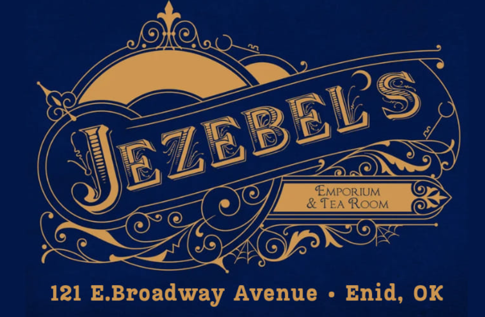 Jezebel's Emporium & Tea Room  Logo