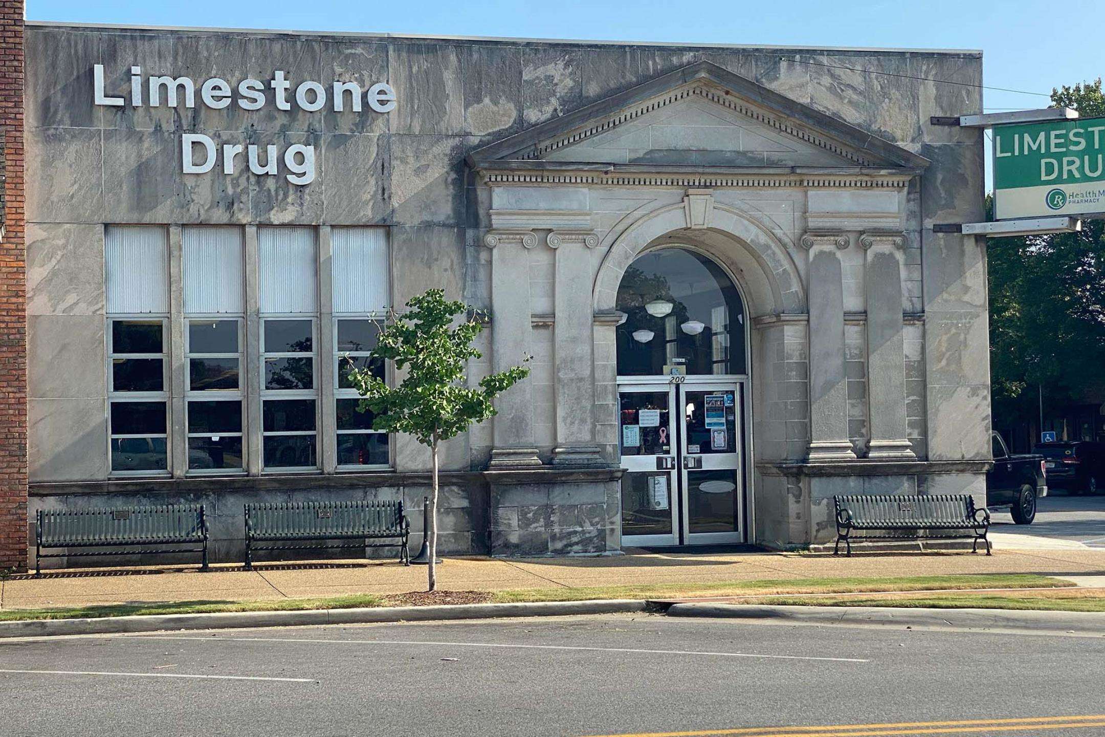 Limestone Drug Company Logo