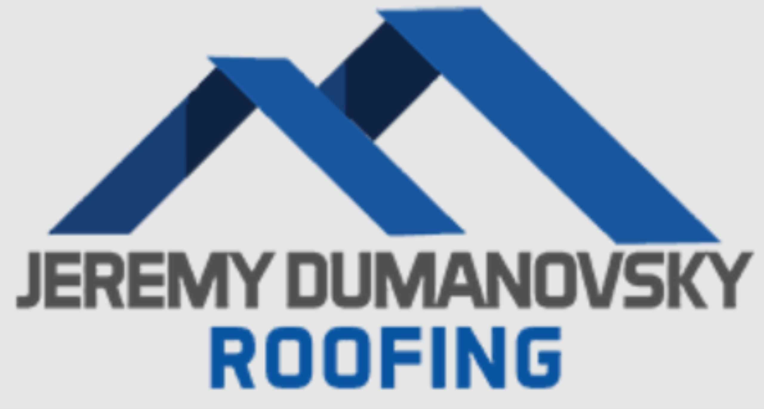 Jeremy Dumanovsky Roofing Logo