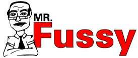 Mr. Fussy Roofing and Contracting  Logo