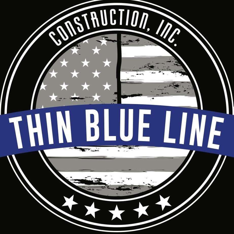 Thin Blue Line Construction Inc. Logo