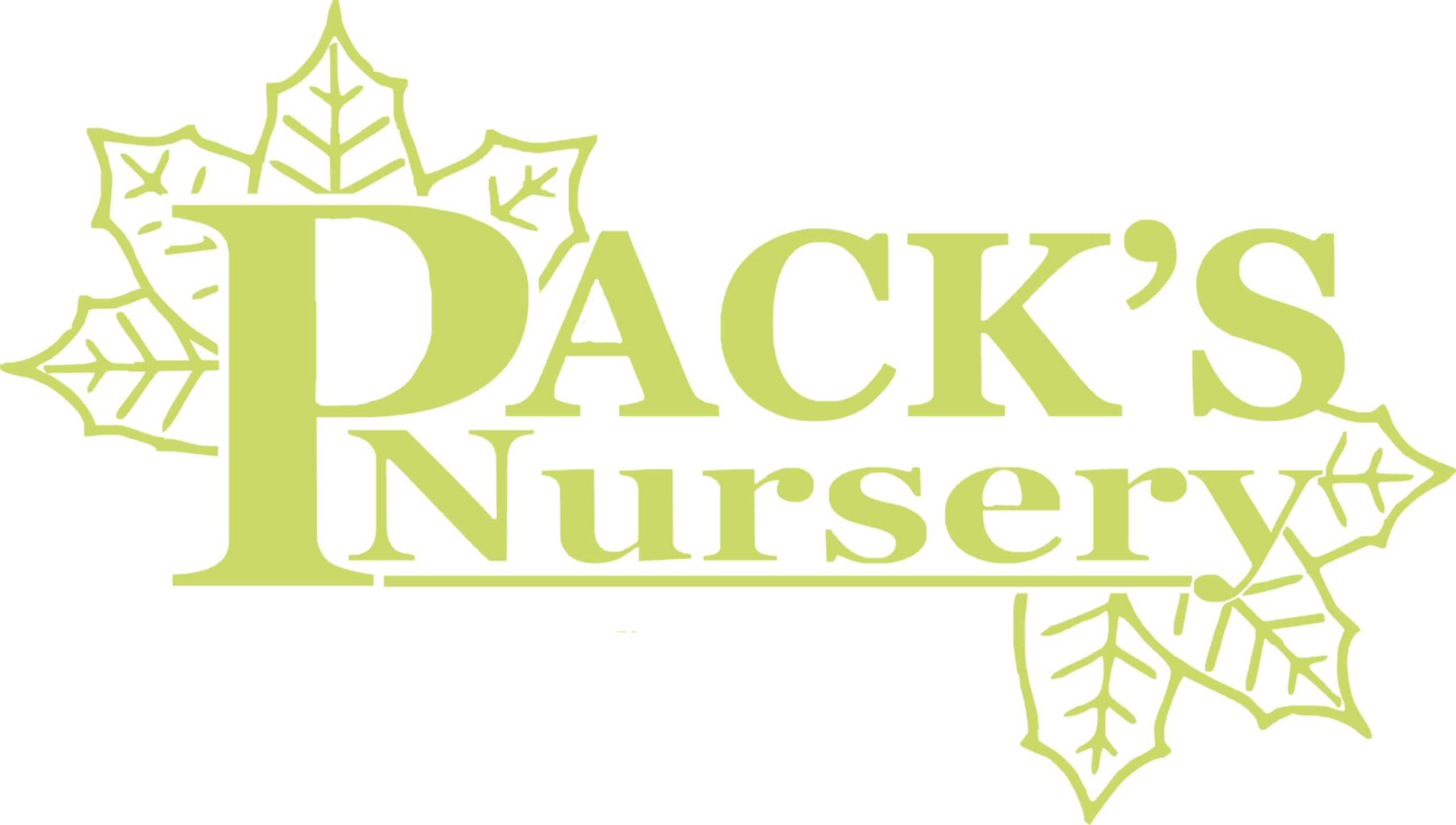 Pack's Nursery, Inc. Logo