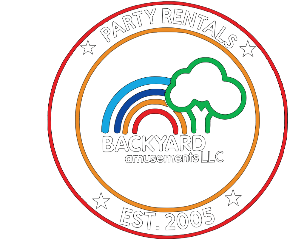 Backyard Amusements LLC Event & Party Rentals Logo