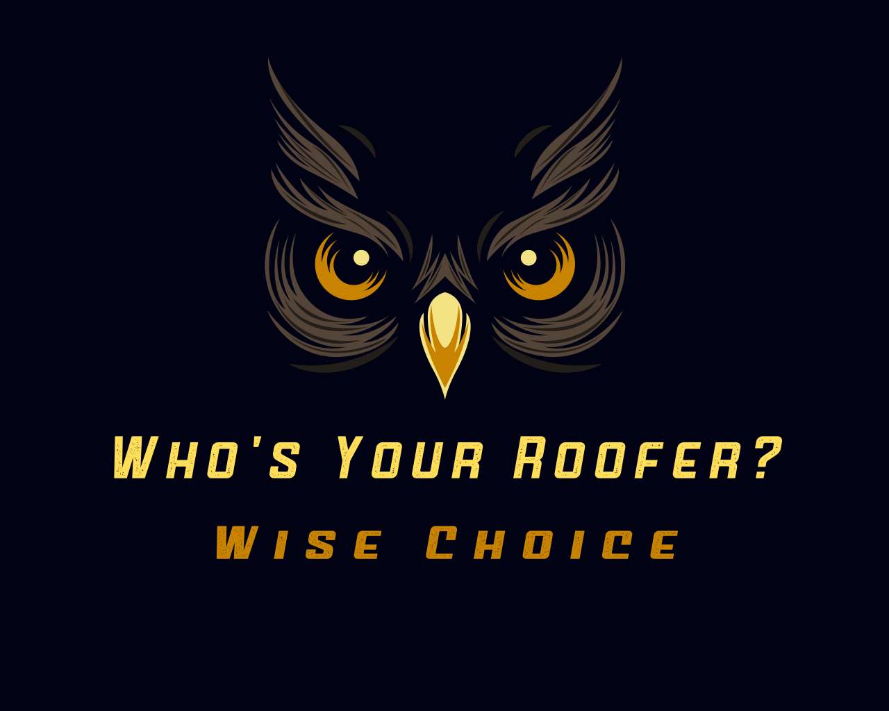 Who's Your Roofer Logo