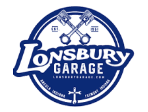 Lonsbury Garage of Angola Logo