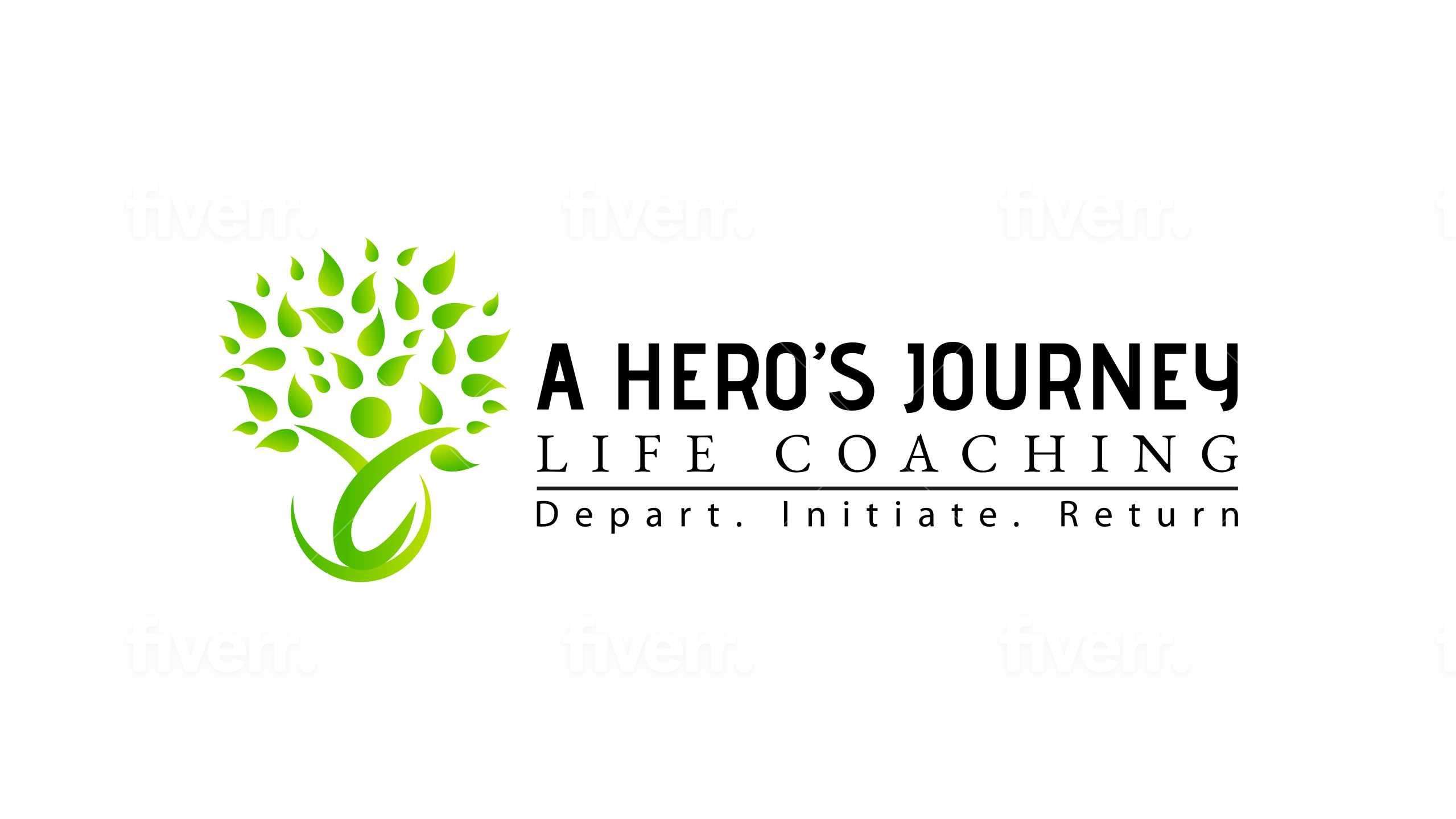 A Hero's Journey Life Coaching Logo