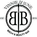 Vinnie & June Brow and Grooming Bar Logo