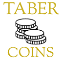 Taber Numismatics Logo