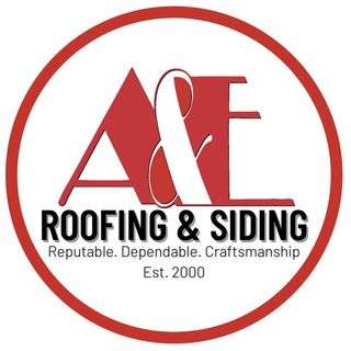 A & E Roofing and Siding, Inc. Logo
