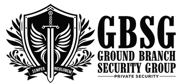 GBSB Ground Branch Security Group Logo