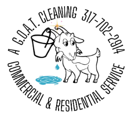 A GOAT Cleaning Service Logo