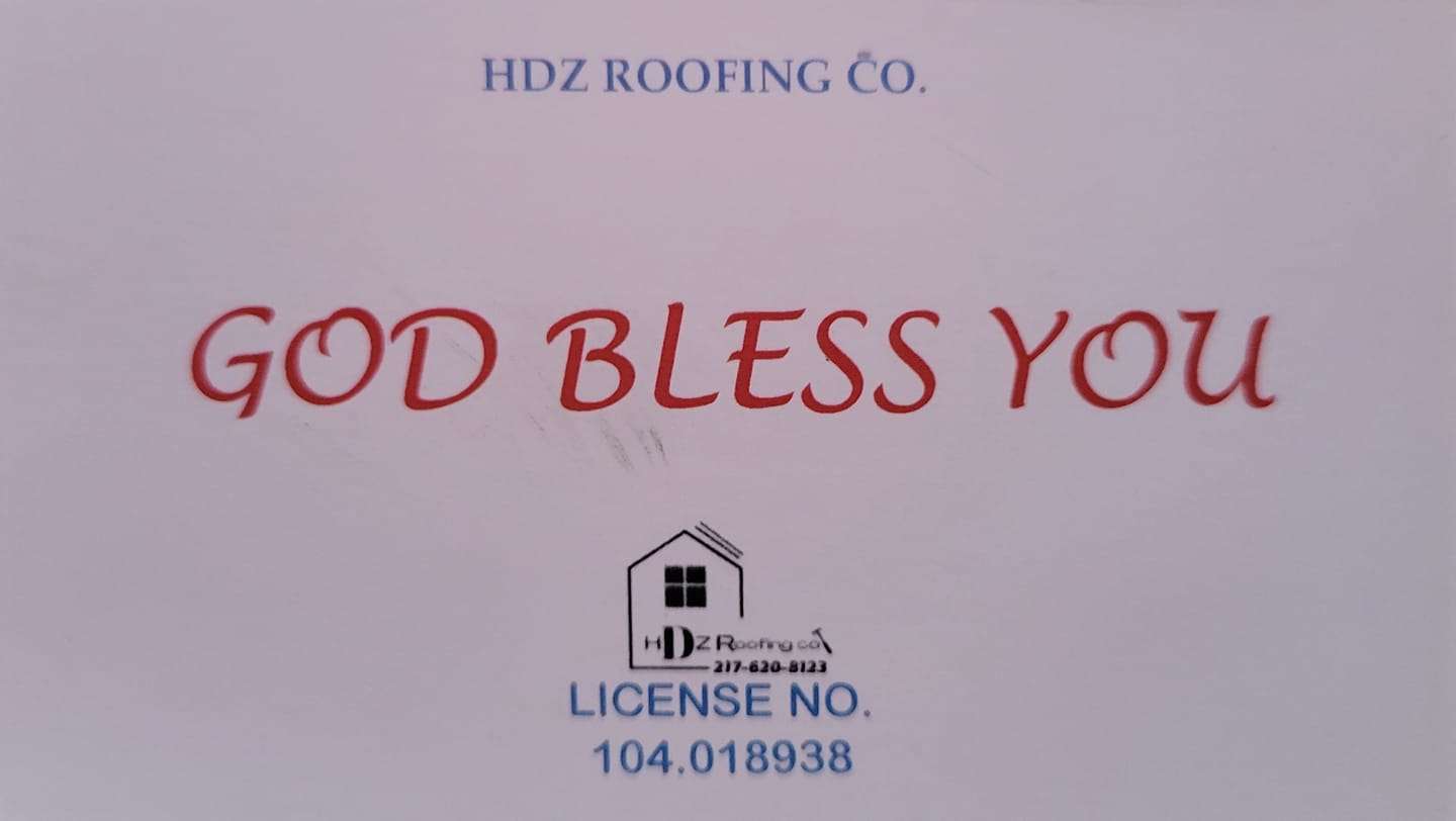 HDZ Roofing Co Logo