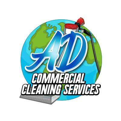 AD Commercial Cleaning Services Logo