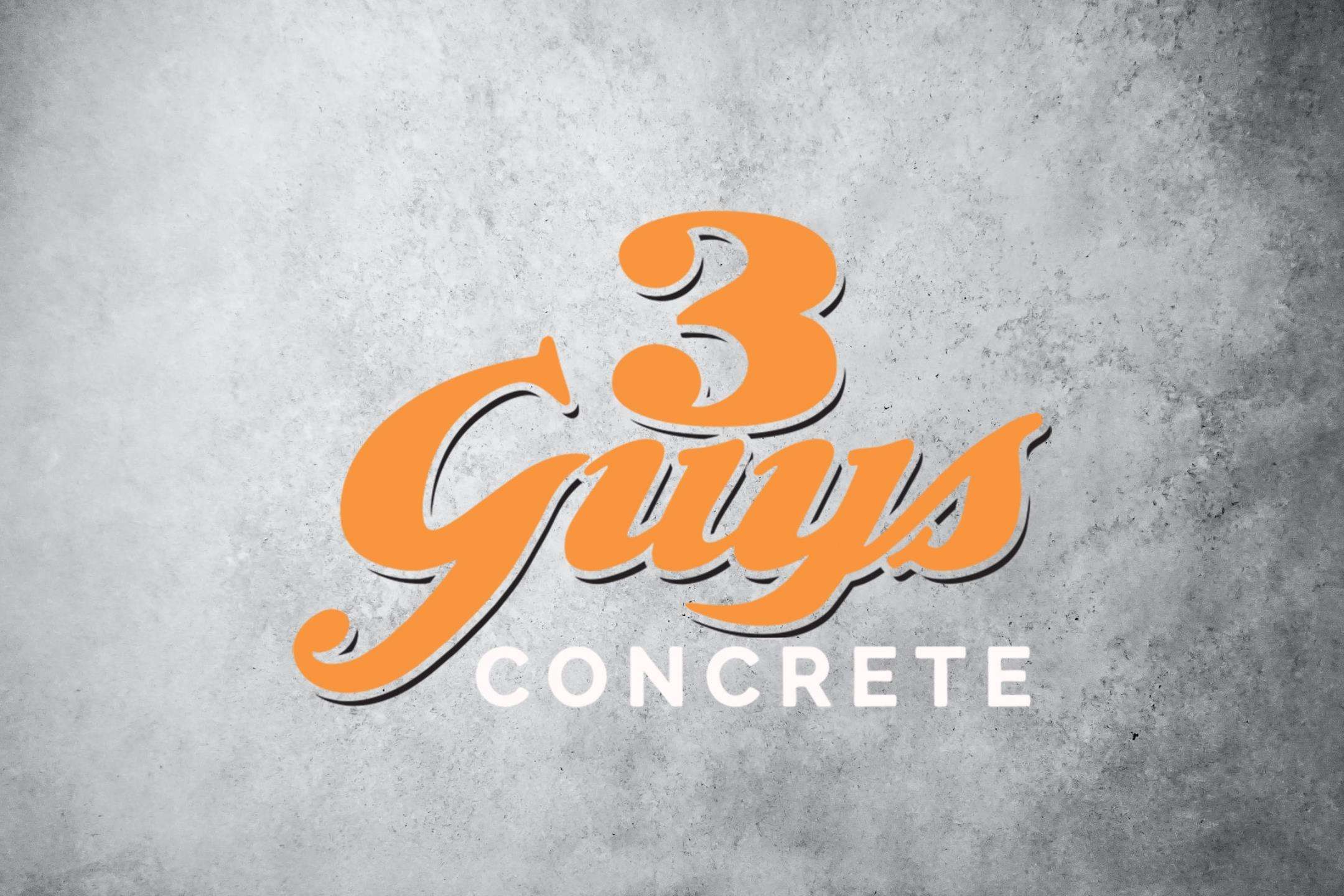 Three Guys Concrete LLC Logo