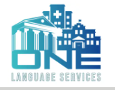 ONE Language Services, LLC Logo