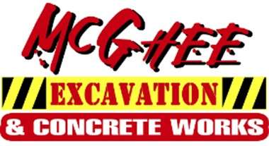 McGhee Excavation & Concrete Works Logo